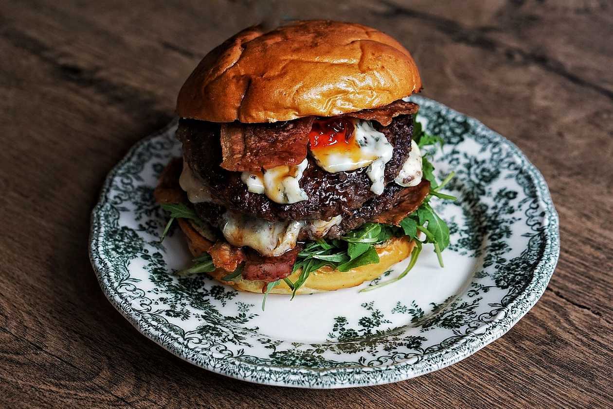 Double Gorgonzola Burger