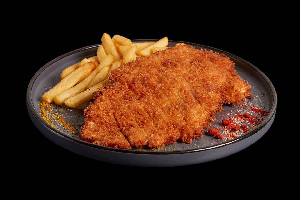 Panko Schnitzel + Racoritoare