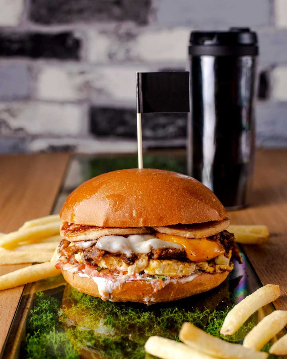Gourmet Burger + Cartofi Prajiti