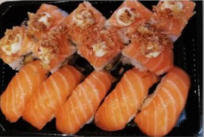 Salmon and California Nigiri