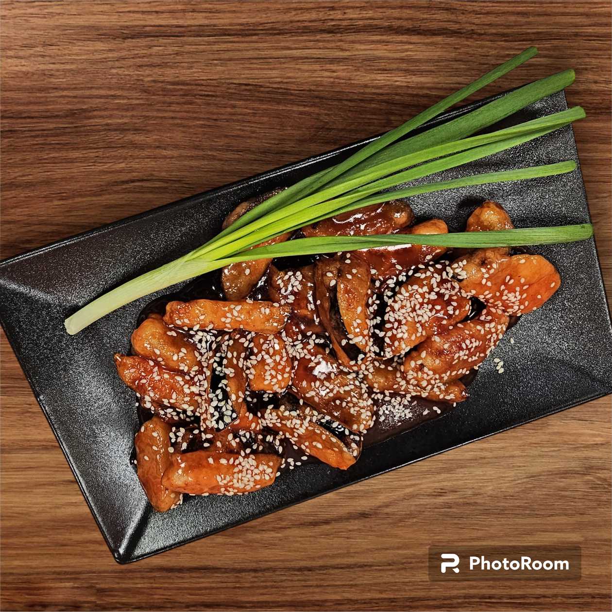 Honey Glazed Eggplant