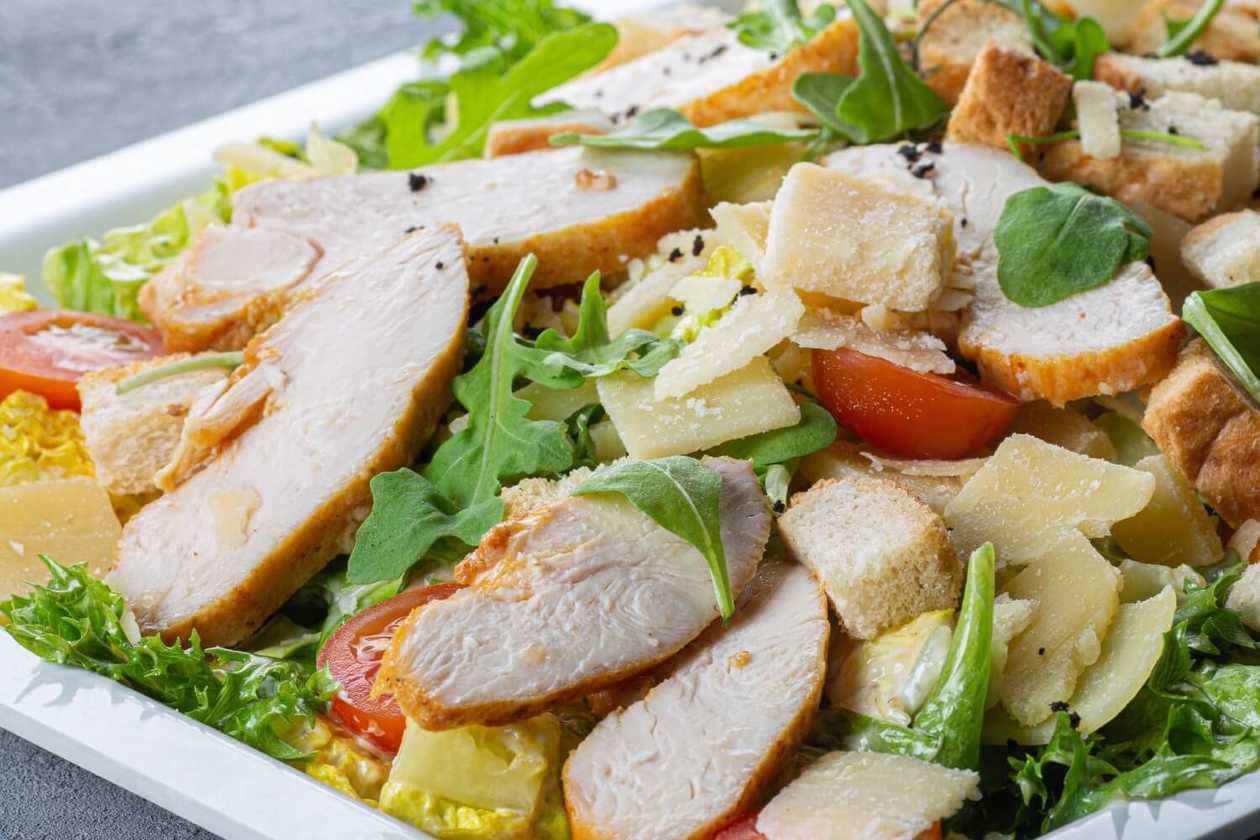 Caesar Salad with Chicken