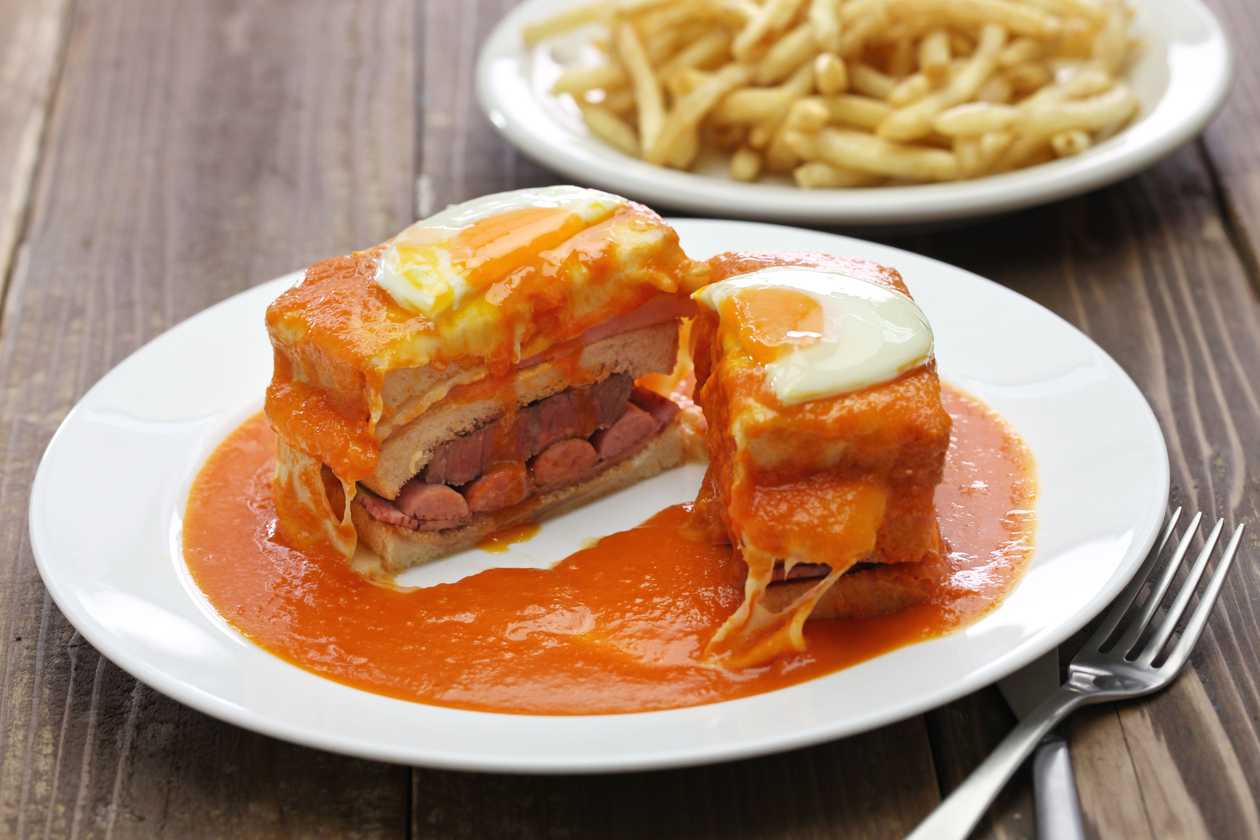 Francesinha de kebab