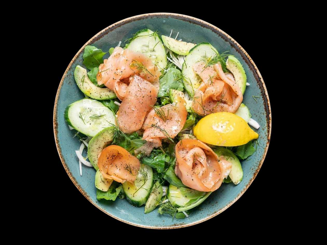 Smoked Salmon Salad