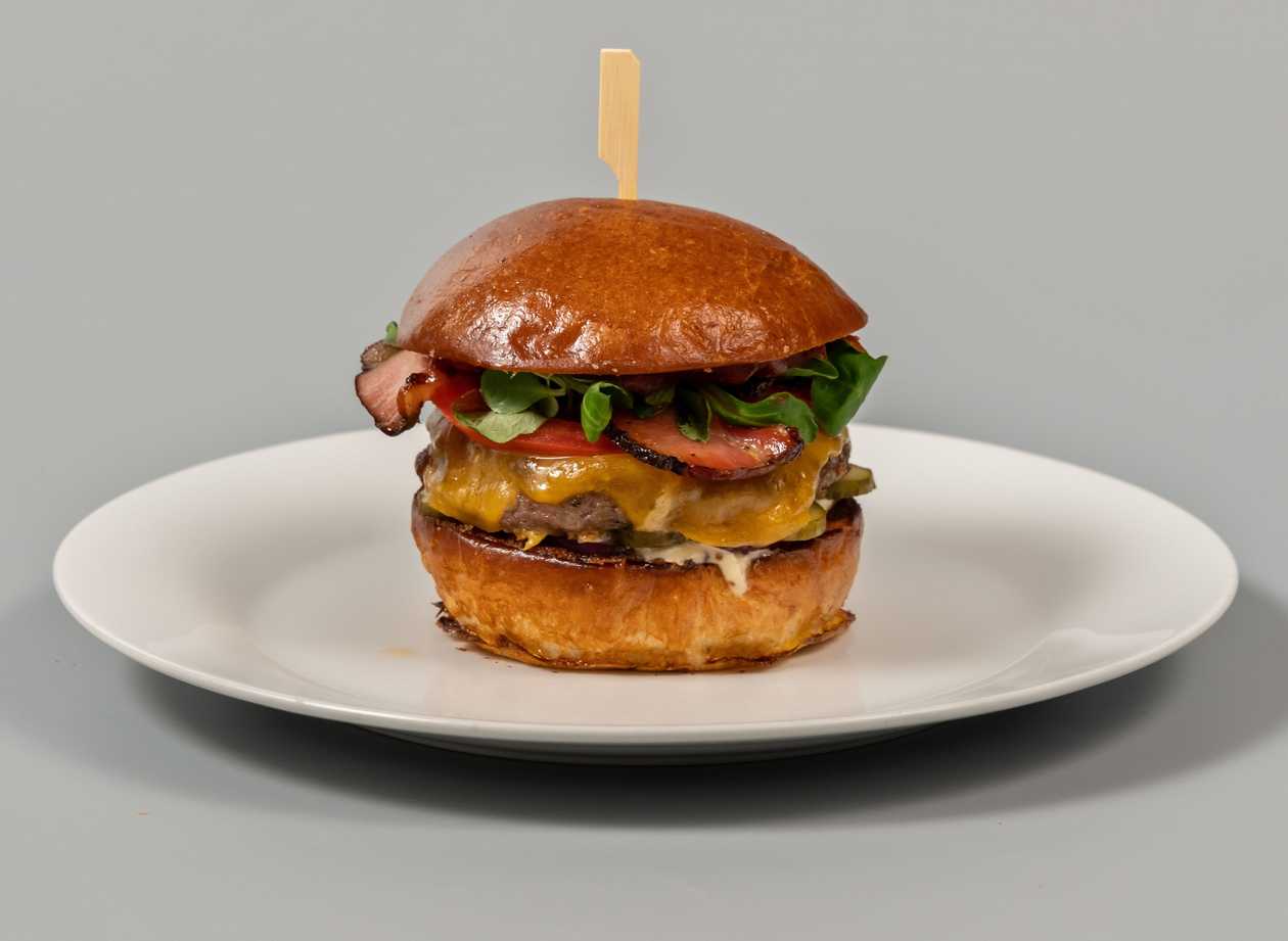 2. Bacon cheese burger