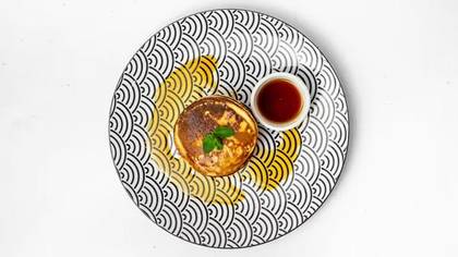 Vegan lívance s javorovým sirupem