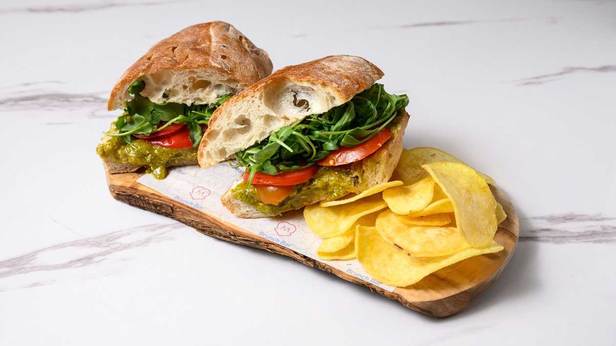 Pesto: (V) (Vegan)