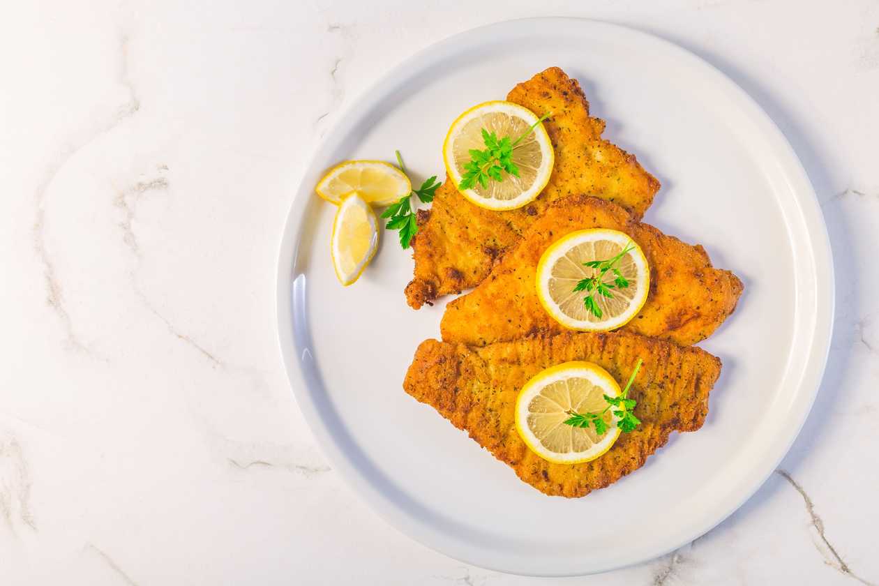 Golden Fried Hake Fillets