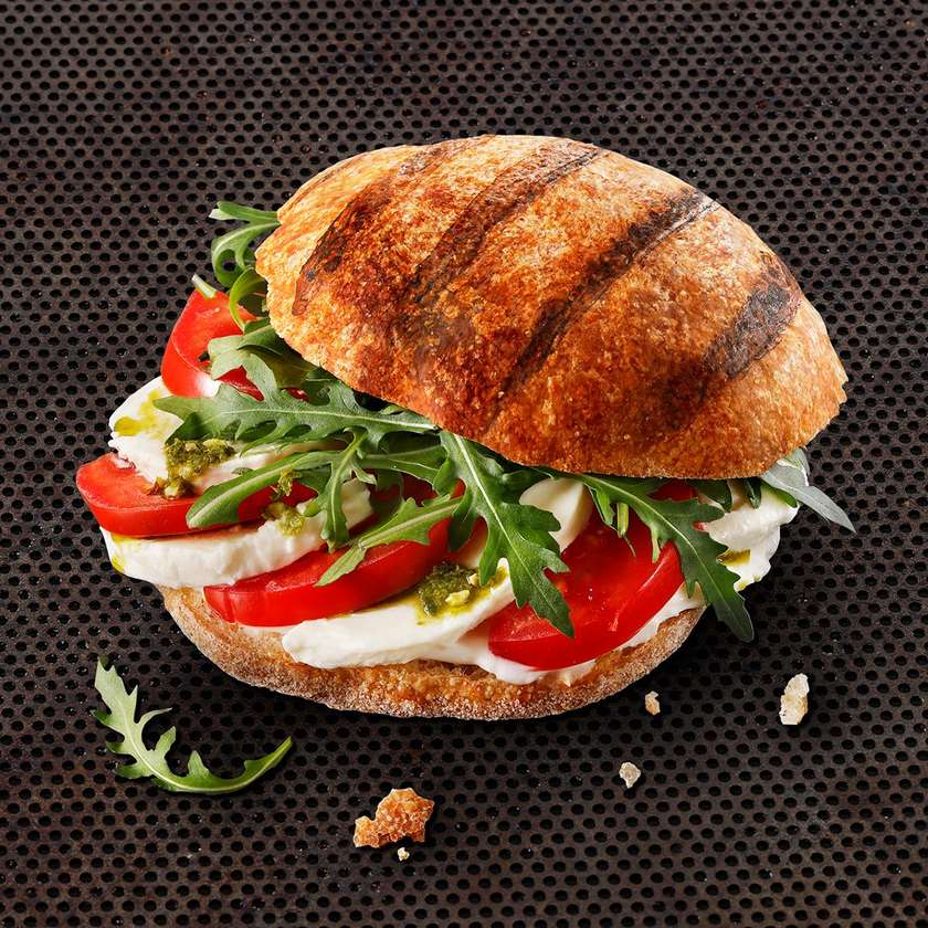 Grilled Panino Caprese