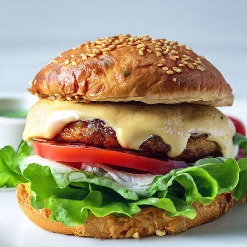 Chicken Cheese Burger