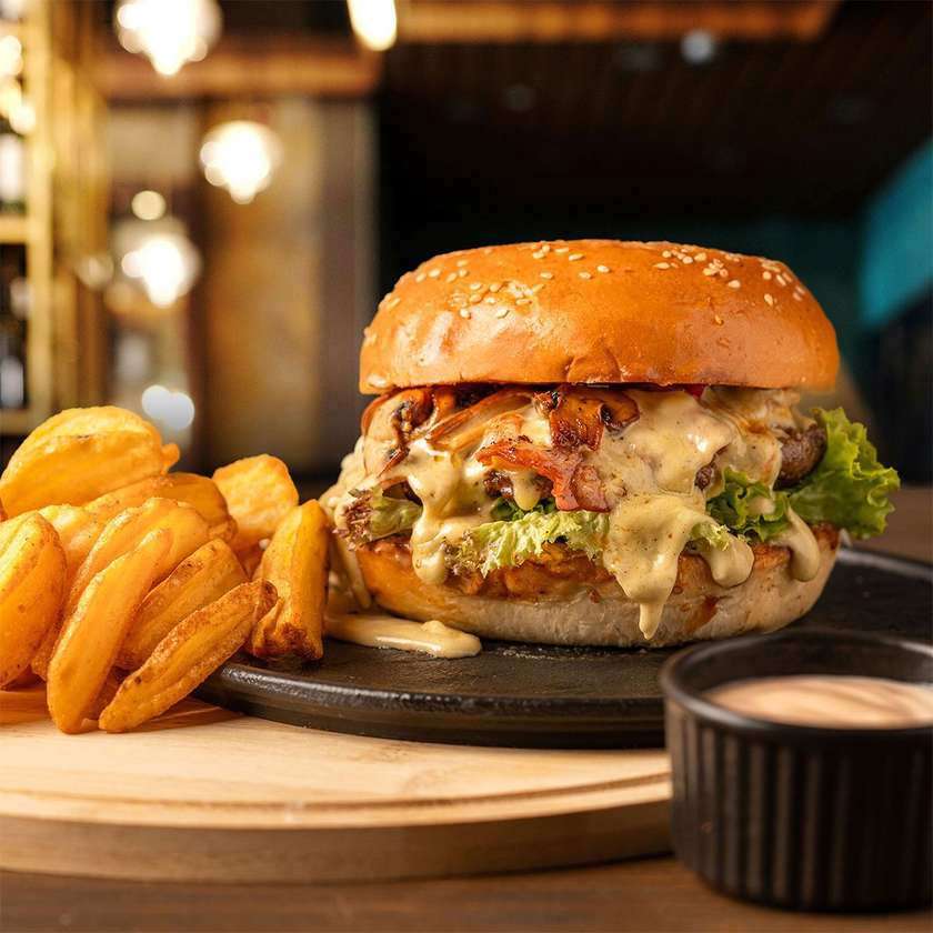 Fondue Burger