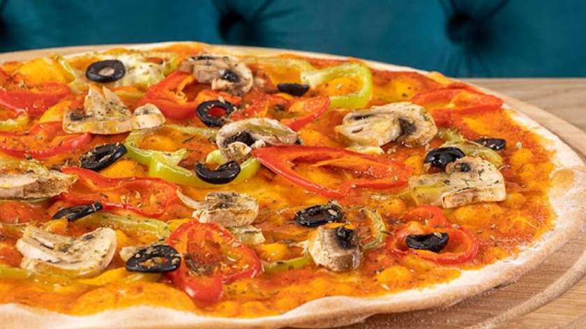 Vegetarian pizza