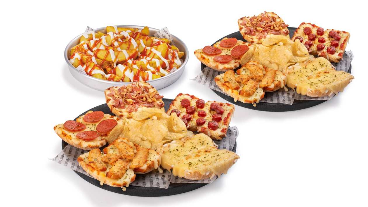 2 Ruedas de MontyPizzas + 1 Tapa