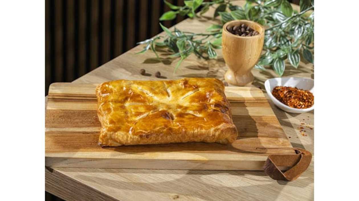 Khachapuri with ham
