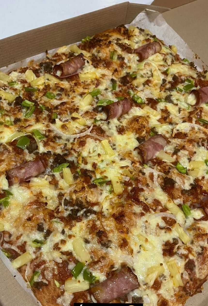 Pizza Roll com Bacon