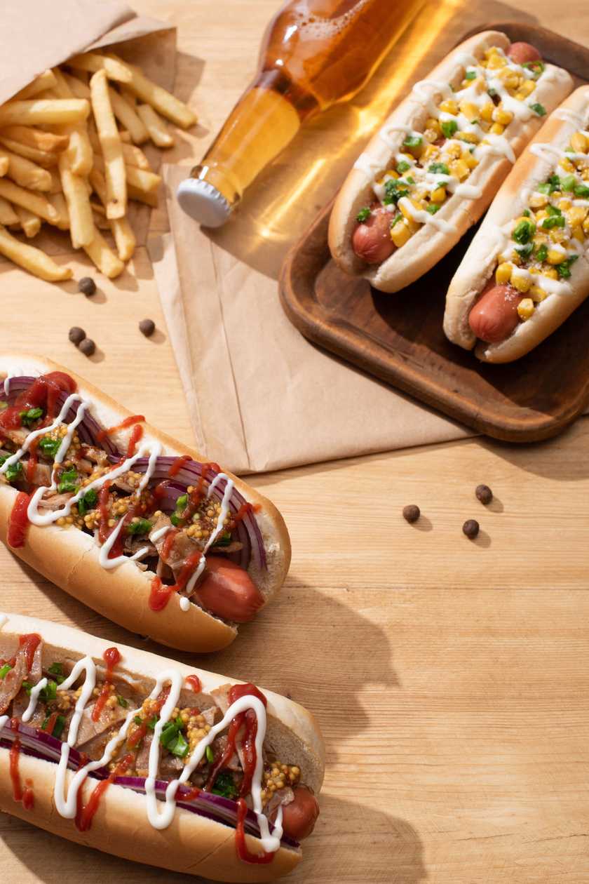 Chilli Cheese Hot Dog Menu