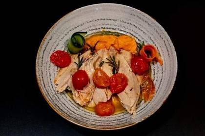 Baked turkey