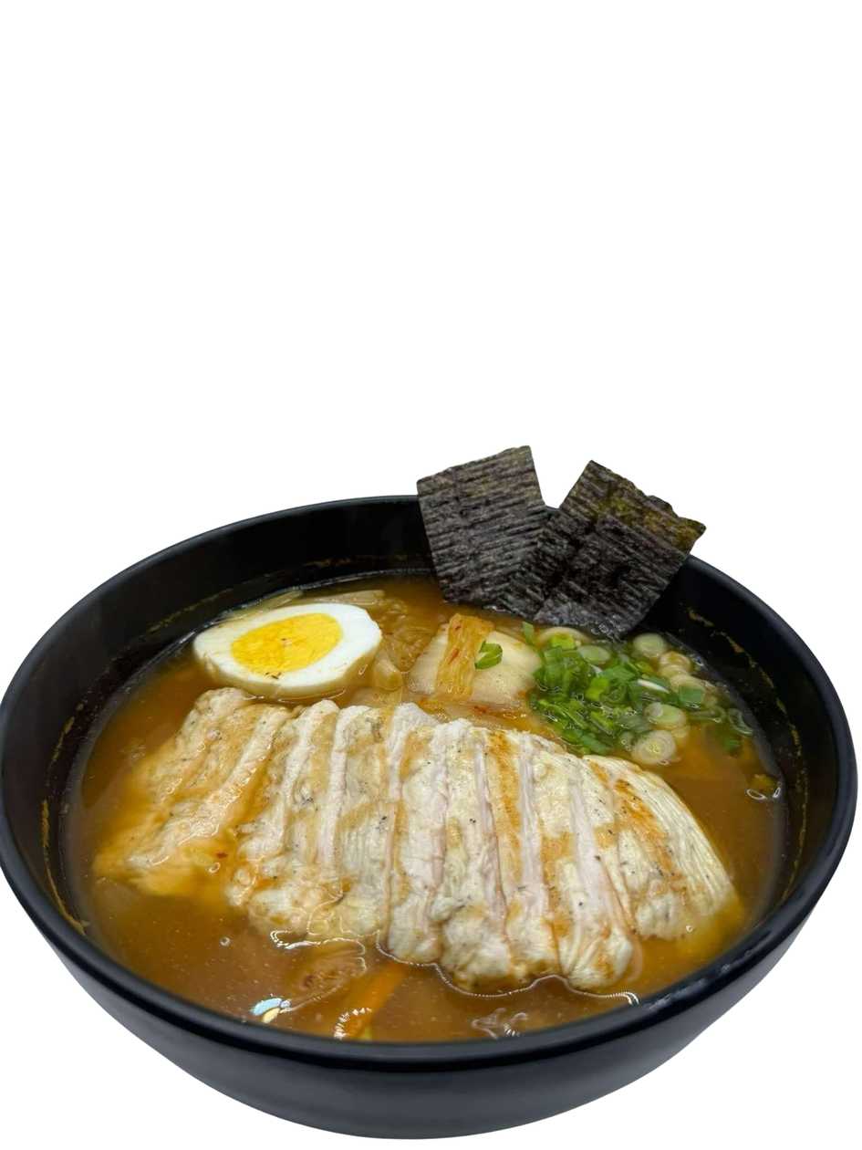 Ramen cu kimchi
