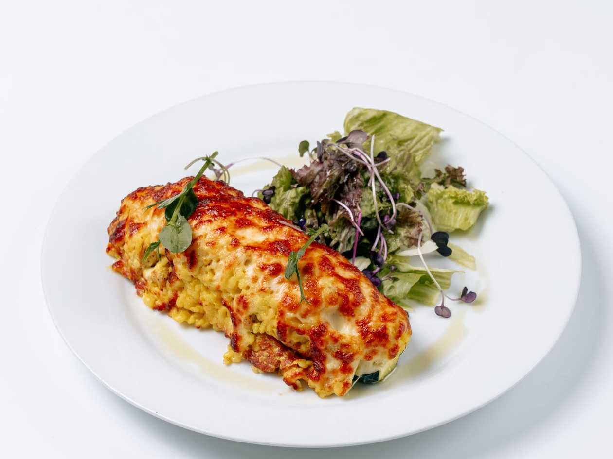 Zucchine ripiene al forno