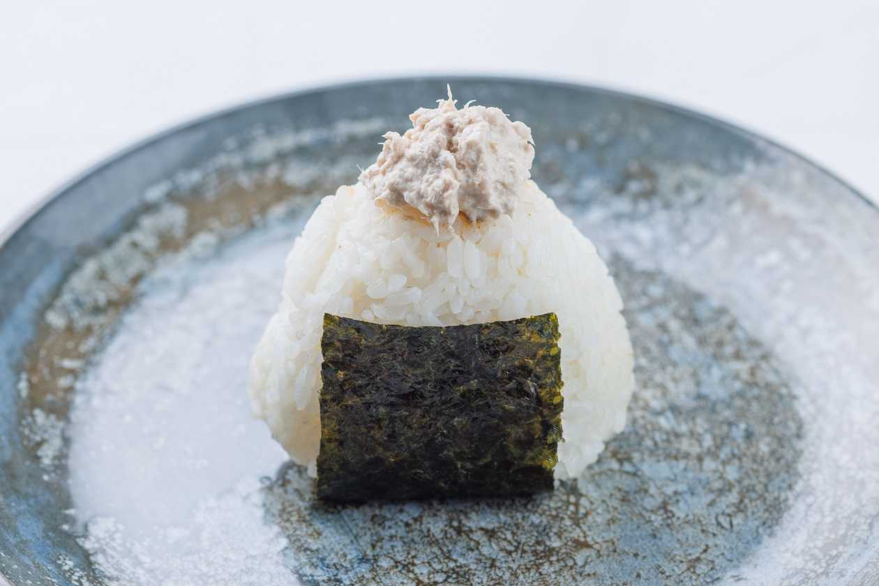 Onigiri with Tuna and Mayonnaise