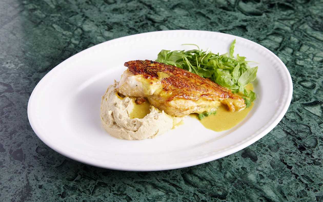 Piept de Pui gatit la cuptor cu Piure de Anghinare 450g