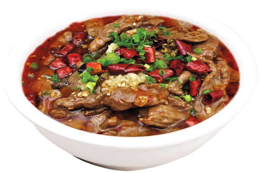 120. Beef in Hot Chilli Oil