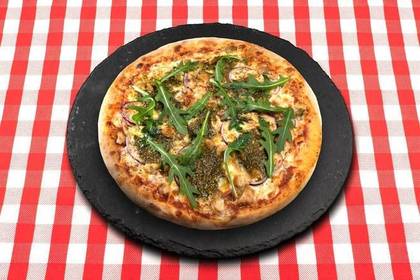Chicken and Pesto Pizza