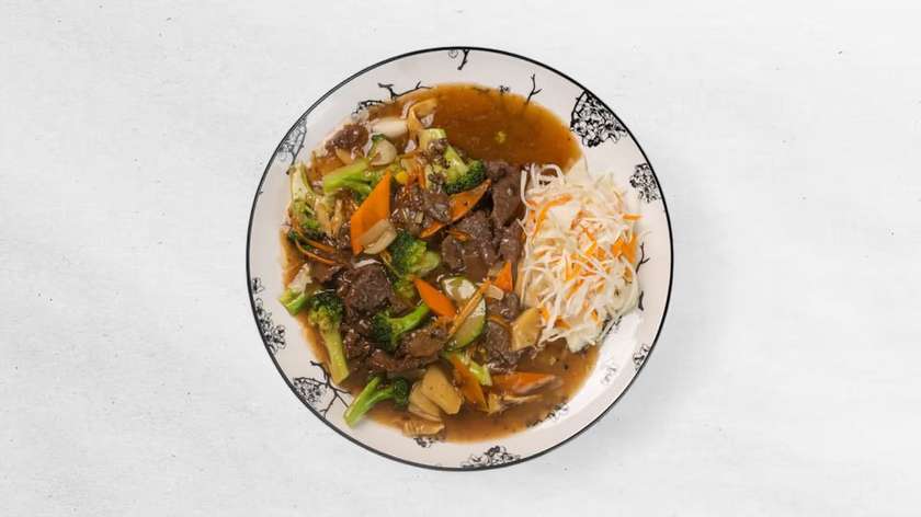 Bò xào rau