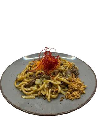 Tăiței udon prăjiți