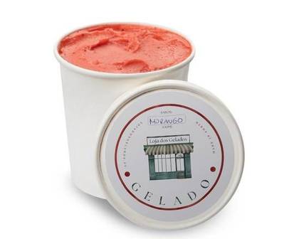 Gelado Morango