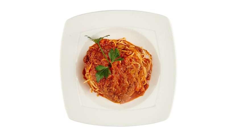 Homemade Bolognese Spaghetti