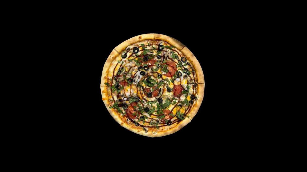 Pizza With Seafood (35Cm)