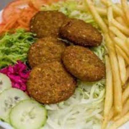 Menu Prato Falafel