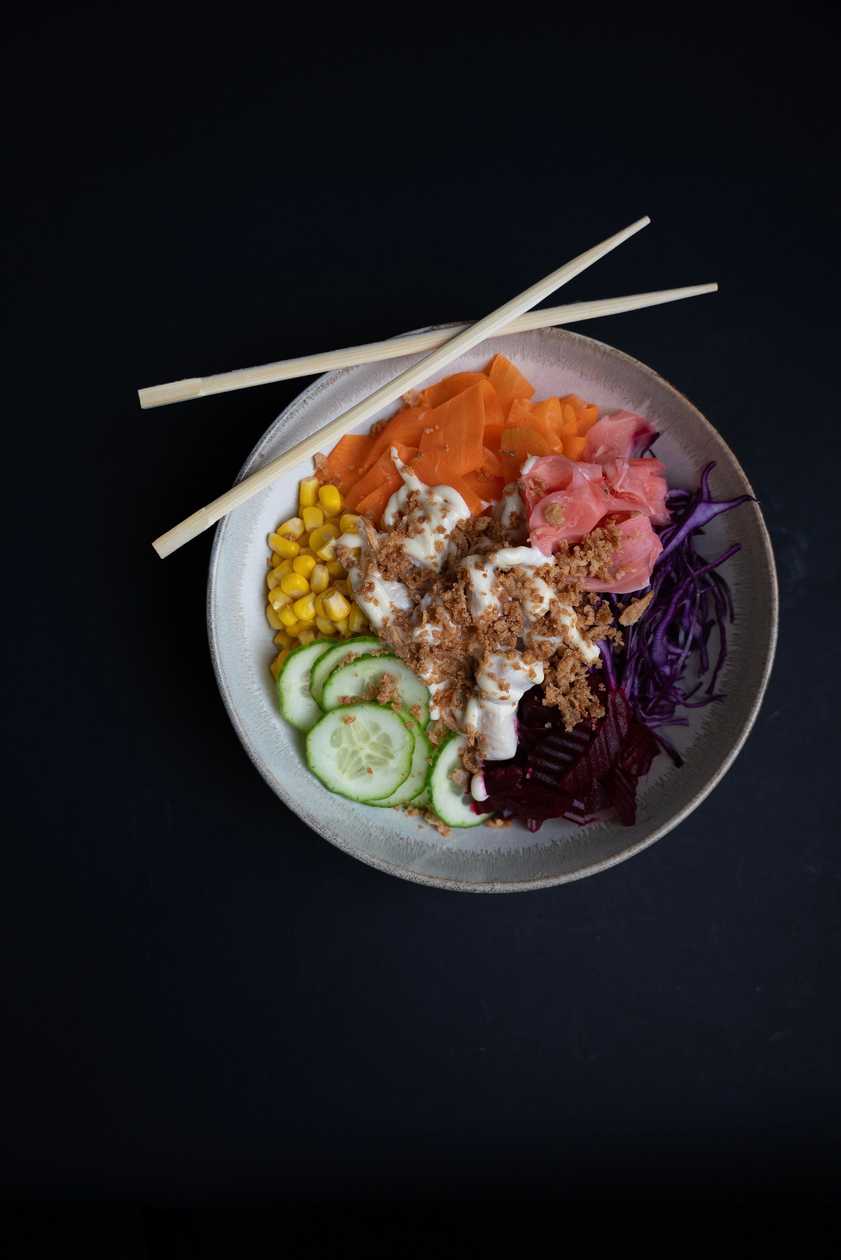 Poké kuracie,cesnak