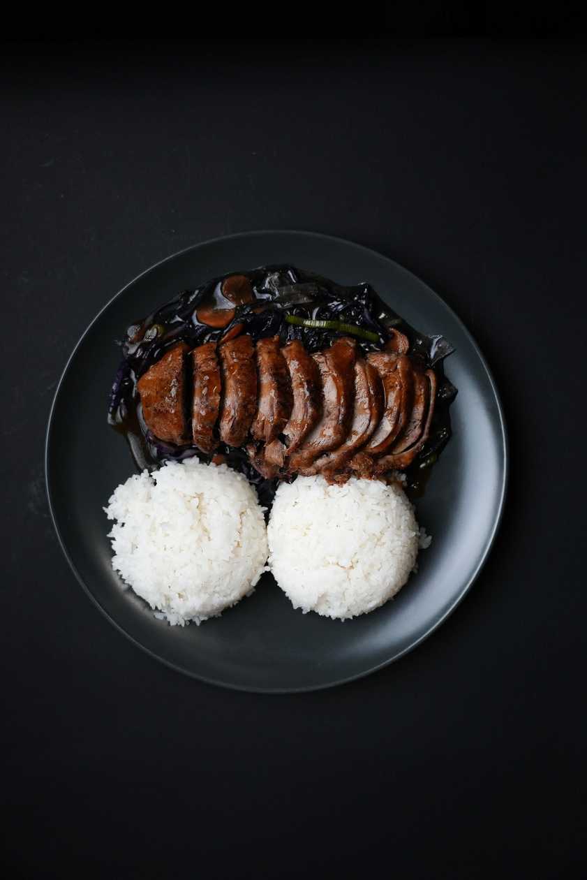 Chrumkavá teriyaki kačka