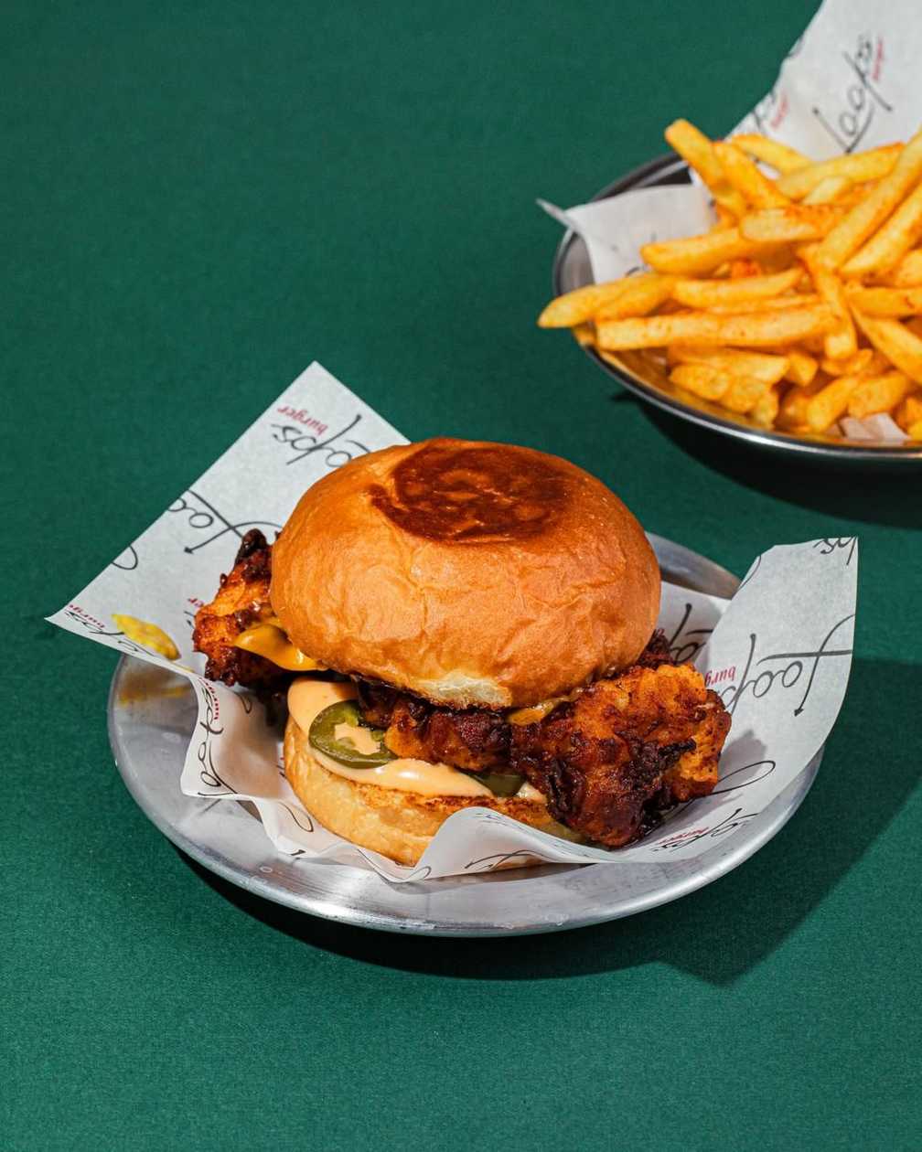 Hot Crispy Burger