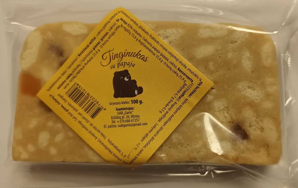 Lazy Cake with Papaya 100 g