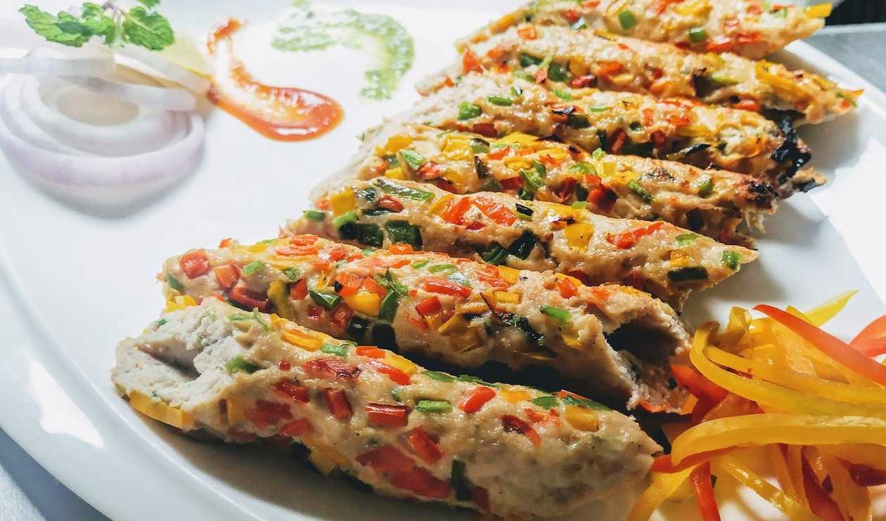 Veg Ghilafi Sheek Kebab (6 Pieces)