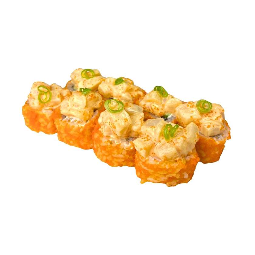 Futomaki with Salmon and Scallop