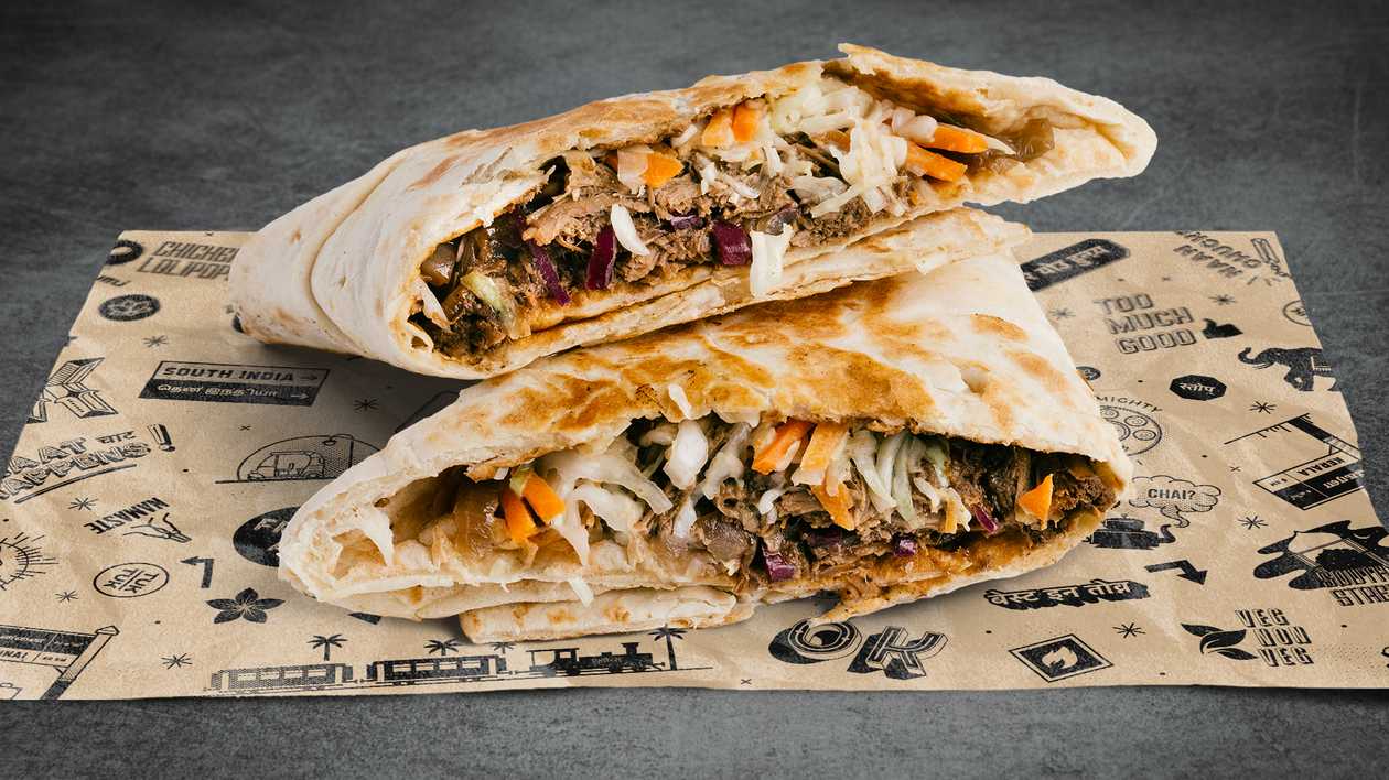 Pulled Beef Briskit Naanwich NEW