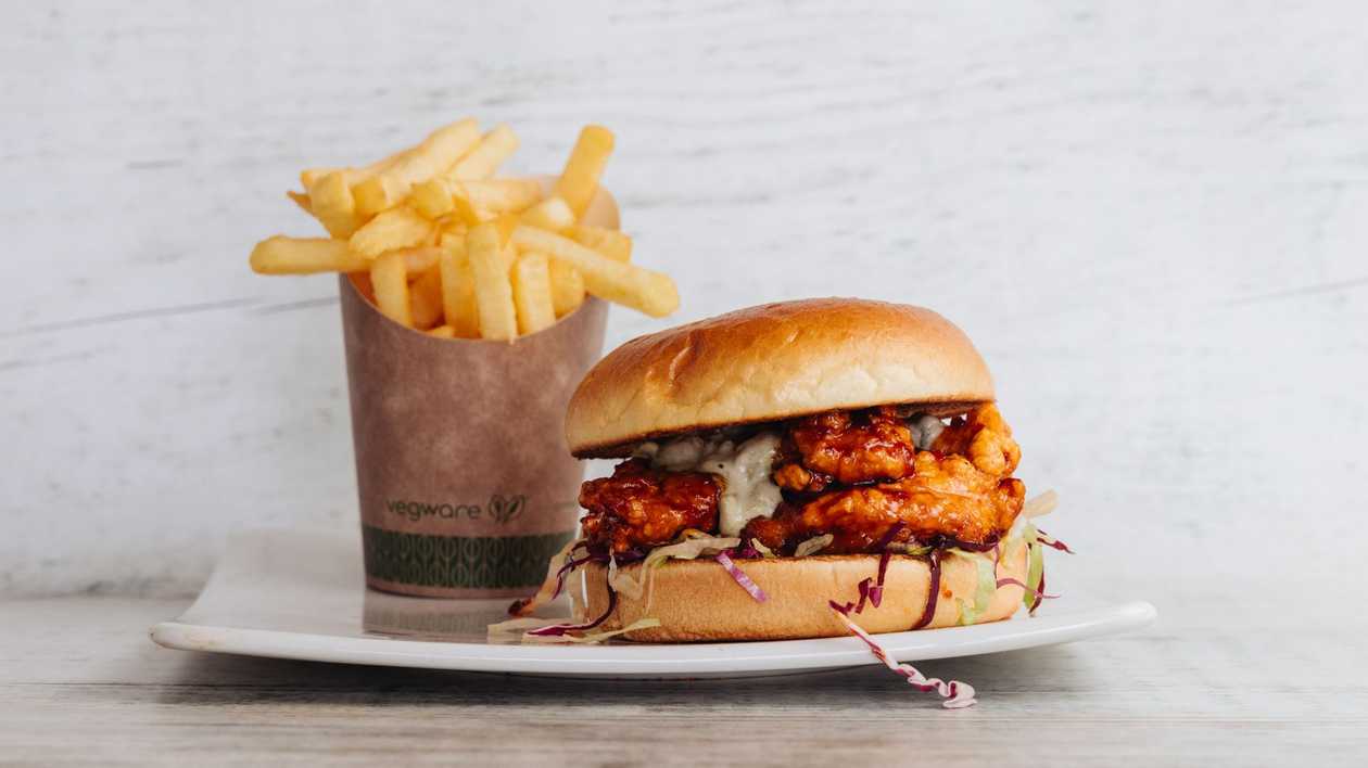 Chili Chicken Burger