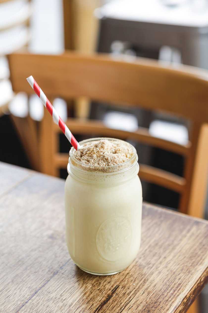 Batido de Banana com Leite