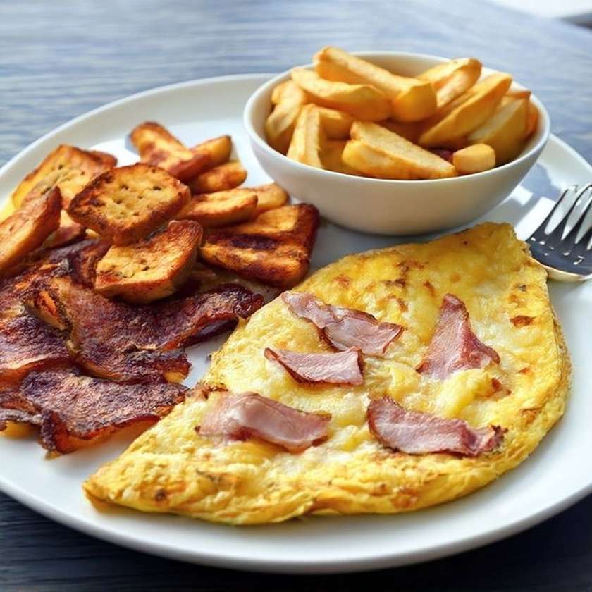 Ovos com Bacon