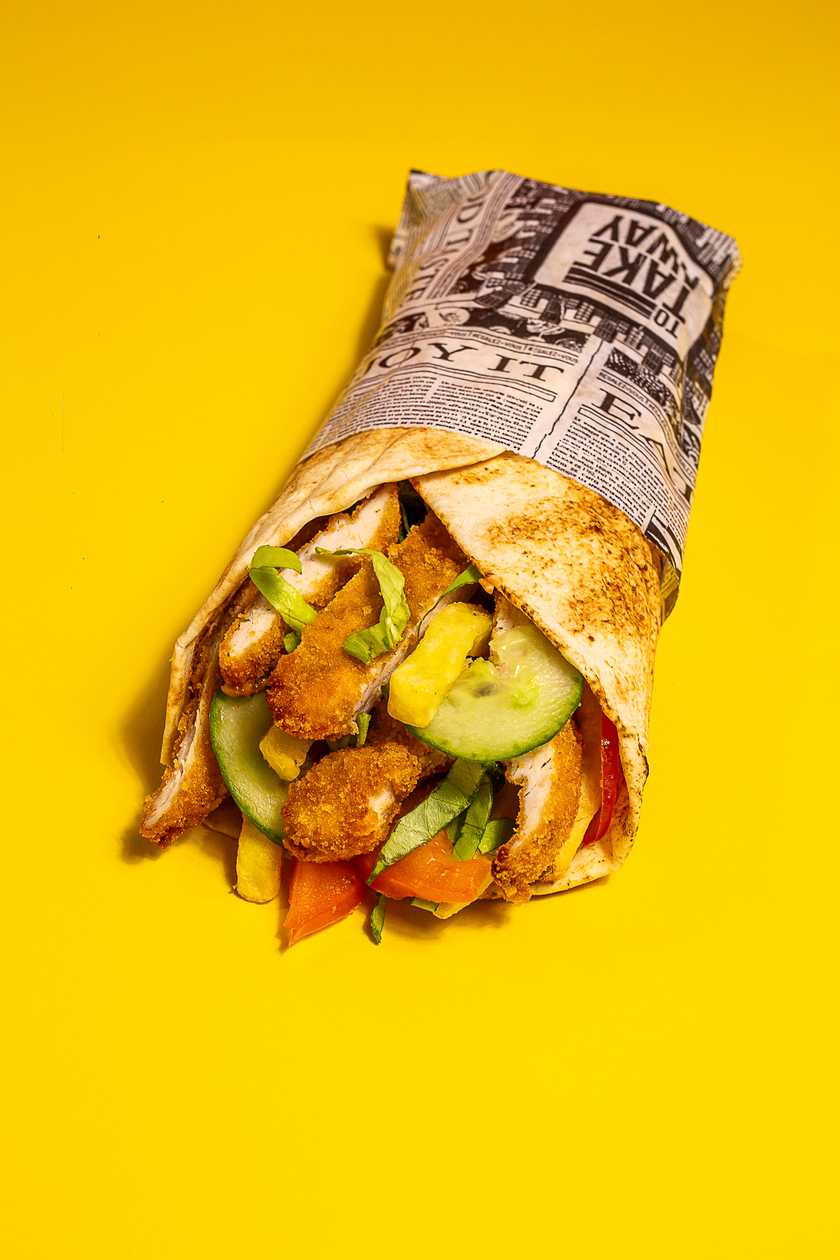 Flatbread Schnitzel