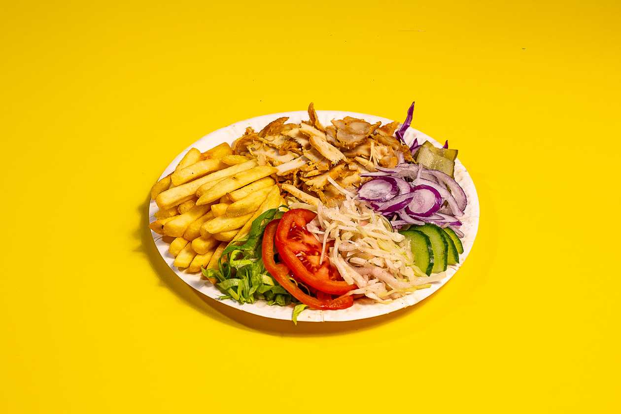 Shawarma on a Plate