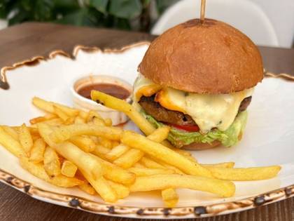 Four Cheese Burger with Veal Patty