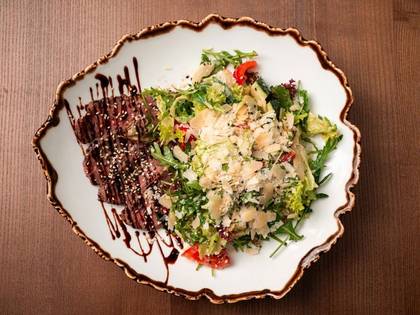 Mixed Salad with Veal