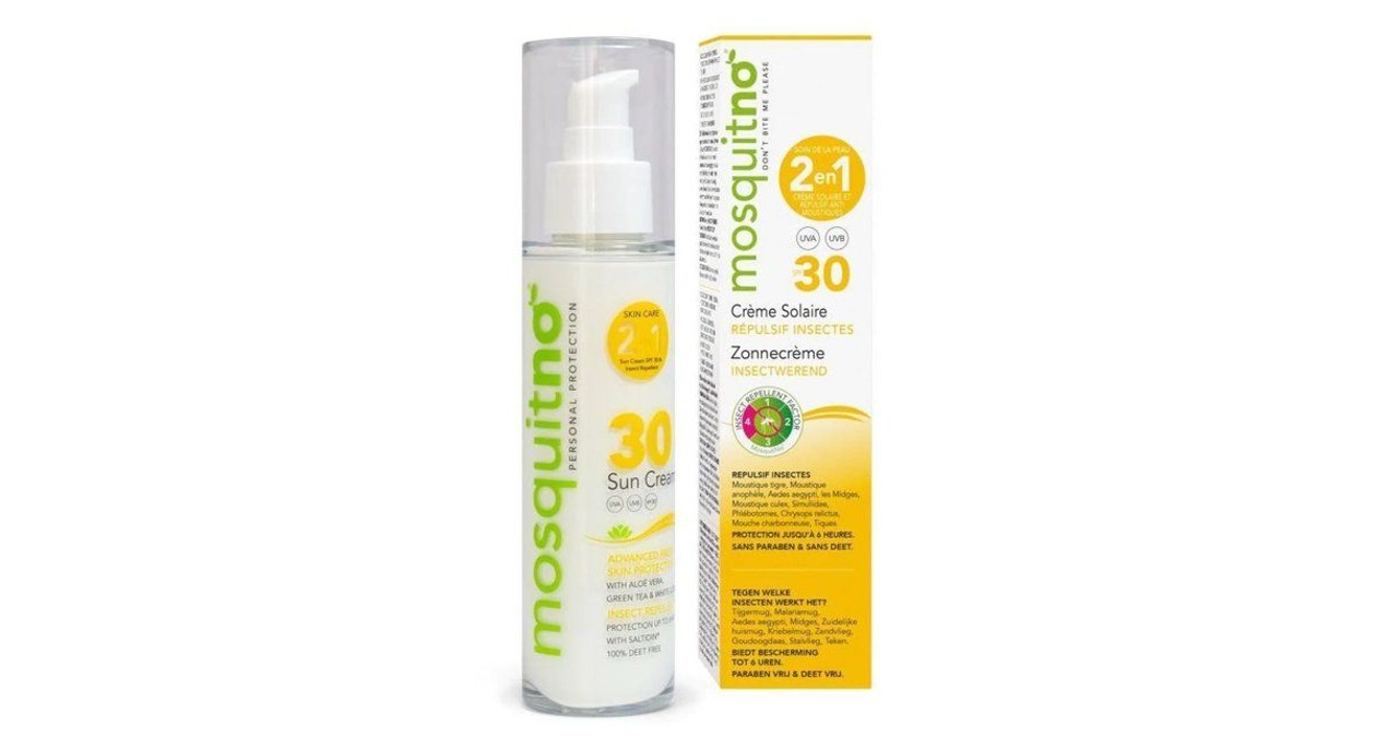 MosquitNo Insect Repellent Sun Cream 30 SPF , 50ml