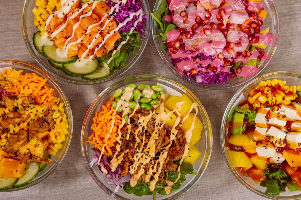 Small Build Your Own Poke Bowl