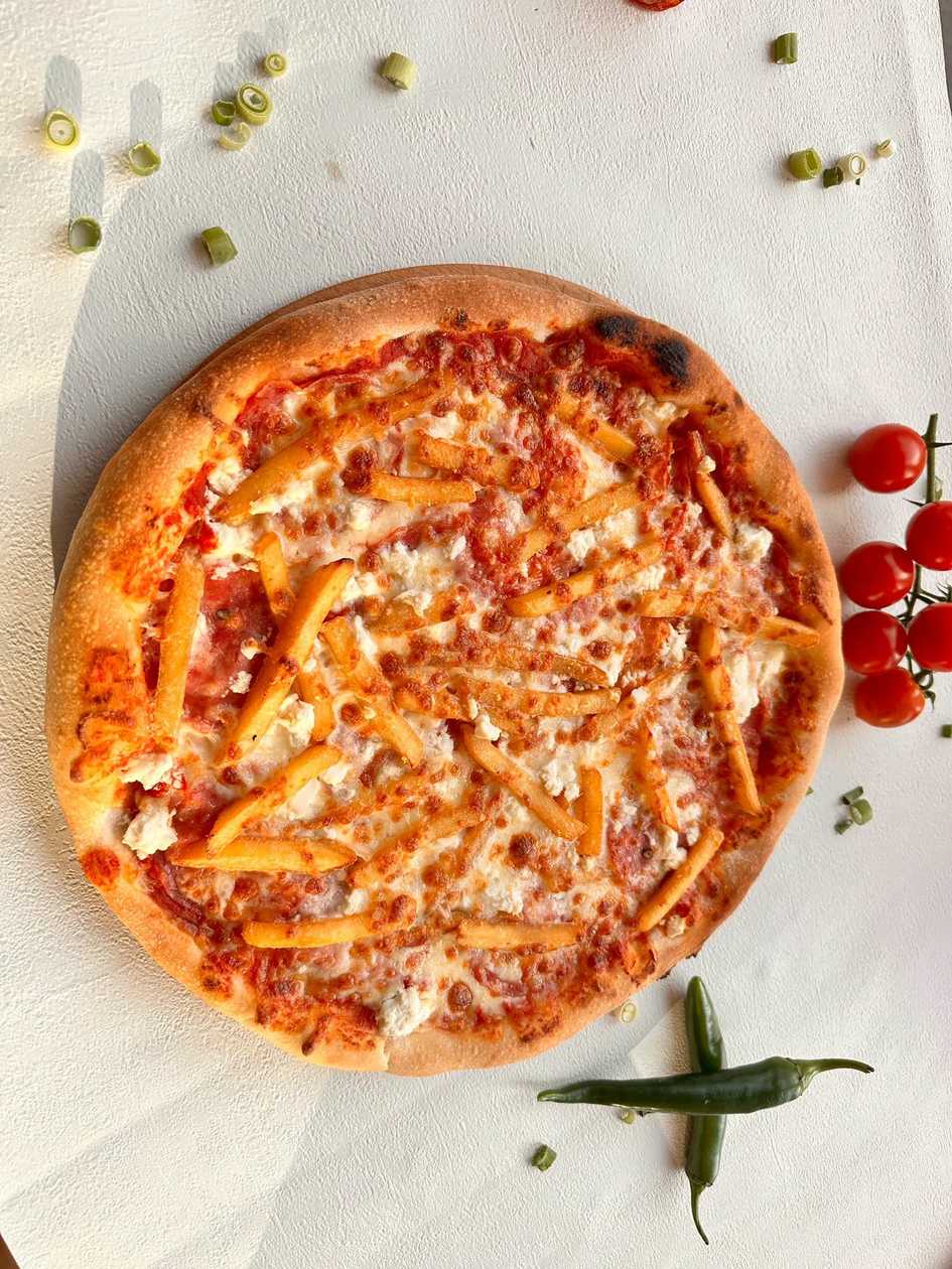 Pizza Salami e Patata